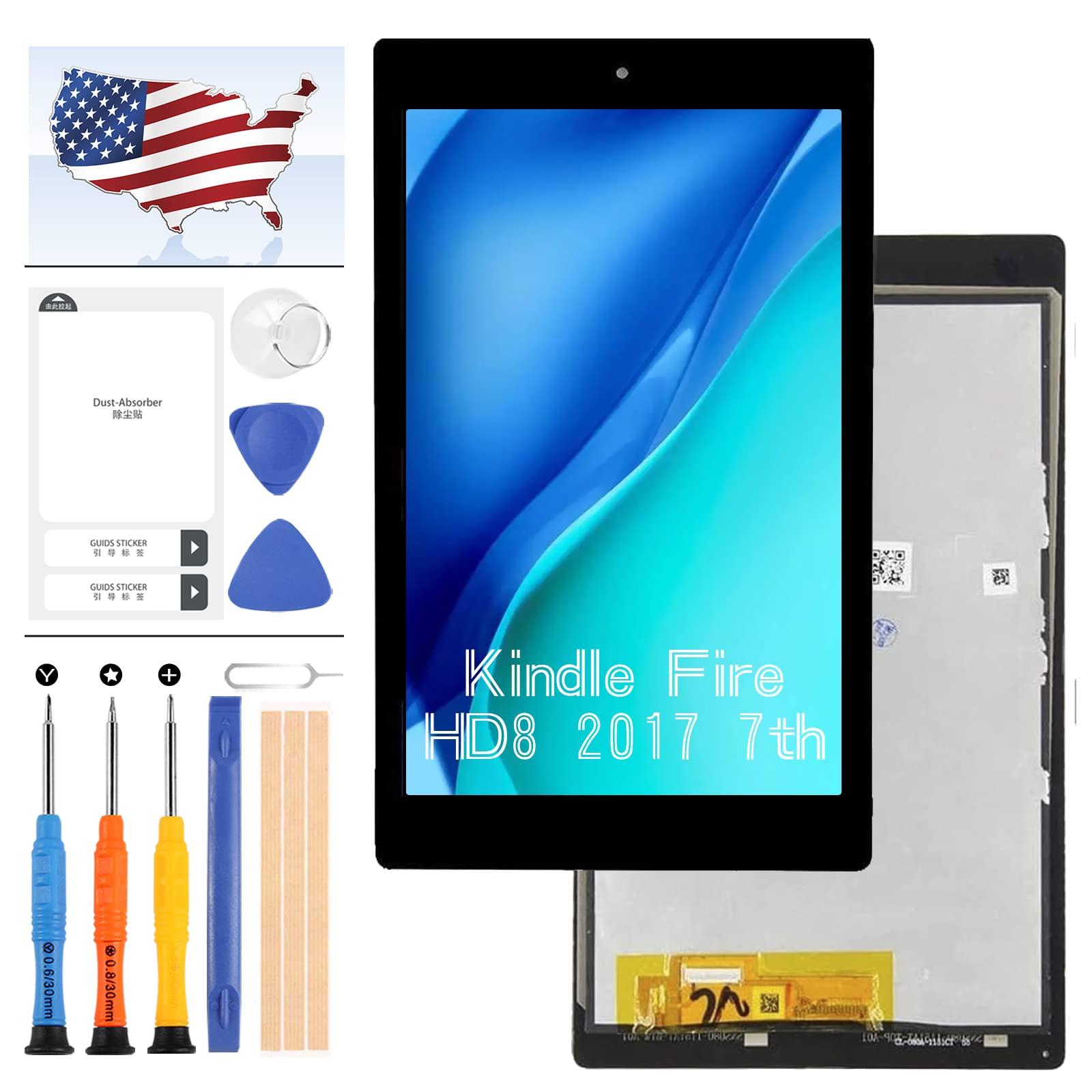Amazon.com: Screen Replacement for Amazon Kindle Fire HD8 HD